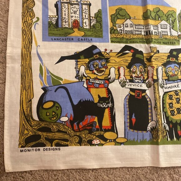 80s Pendle Witch Country Kitchen Towel by Monitor Designs - Picture 3 of 11